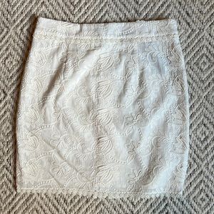 C. Luce Small White Skirt